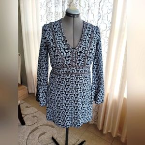 Cotton, Handmade Shift Tunic with Adjustable Tie